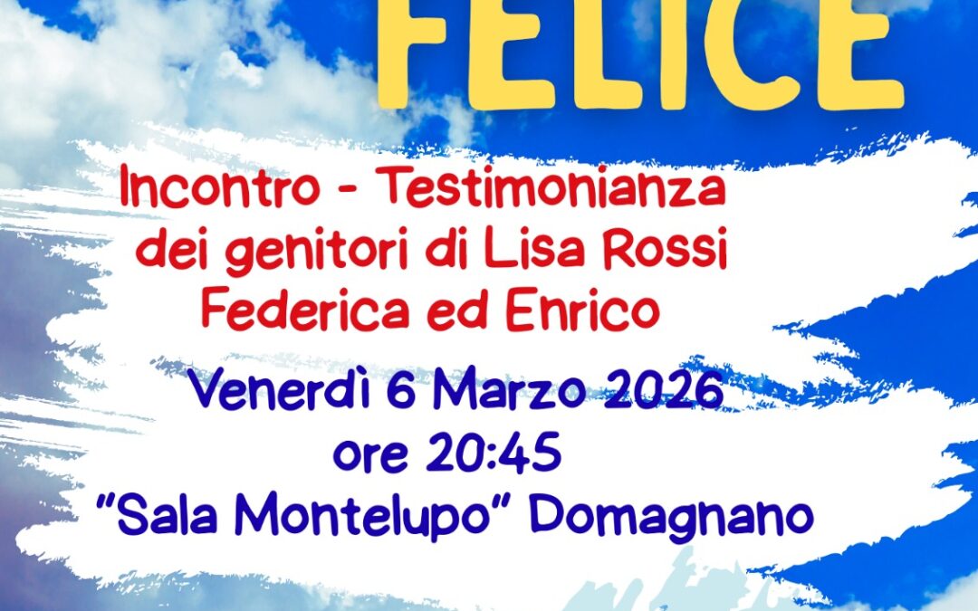 Incontro testimonianza a Domagnano (San Marino)